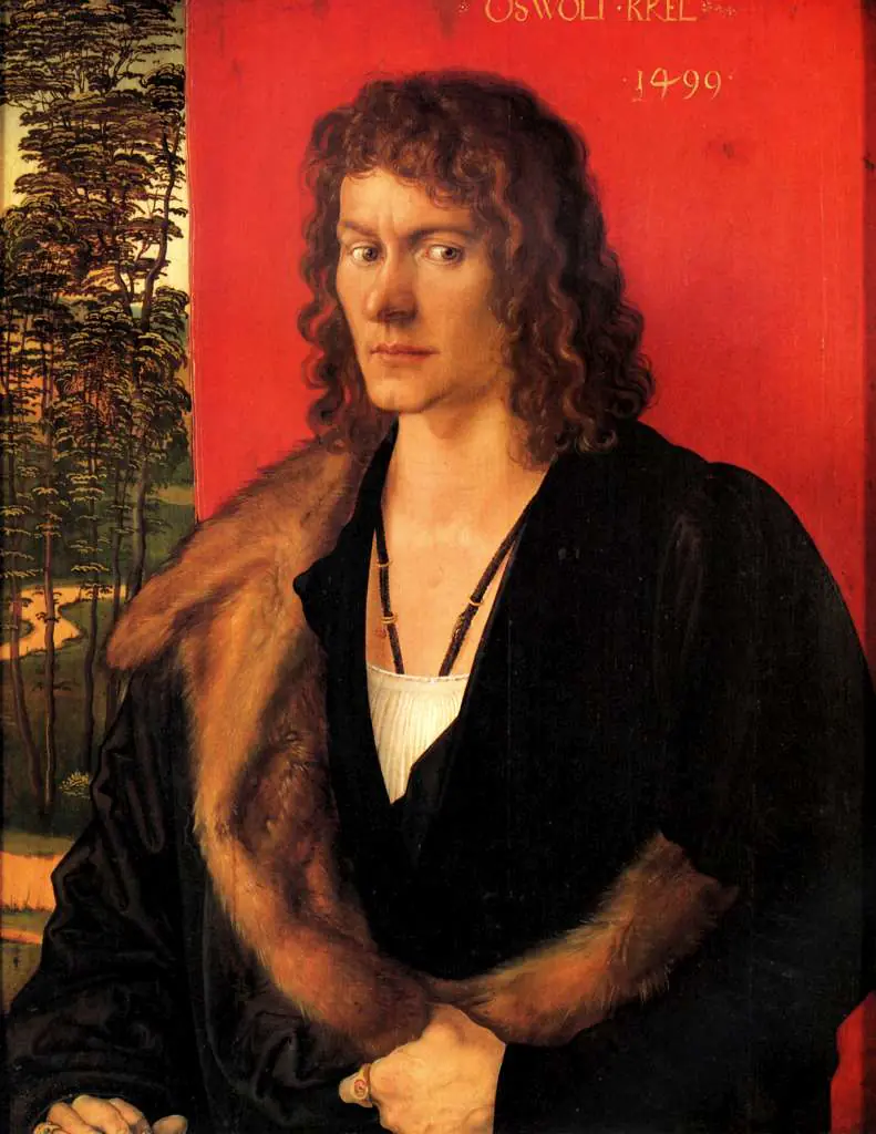 Dürer - Paintings & Drawings: Portrait Of Oswald Krell
