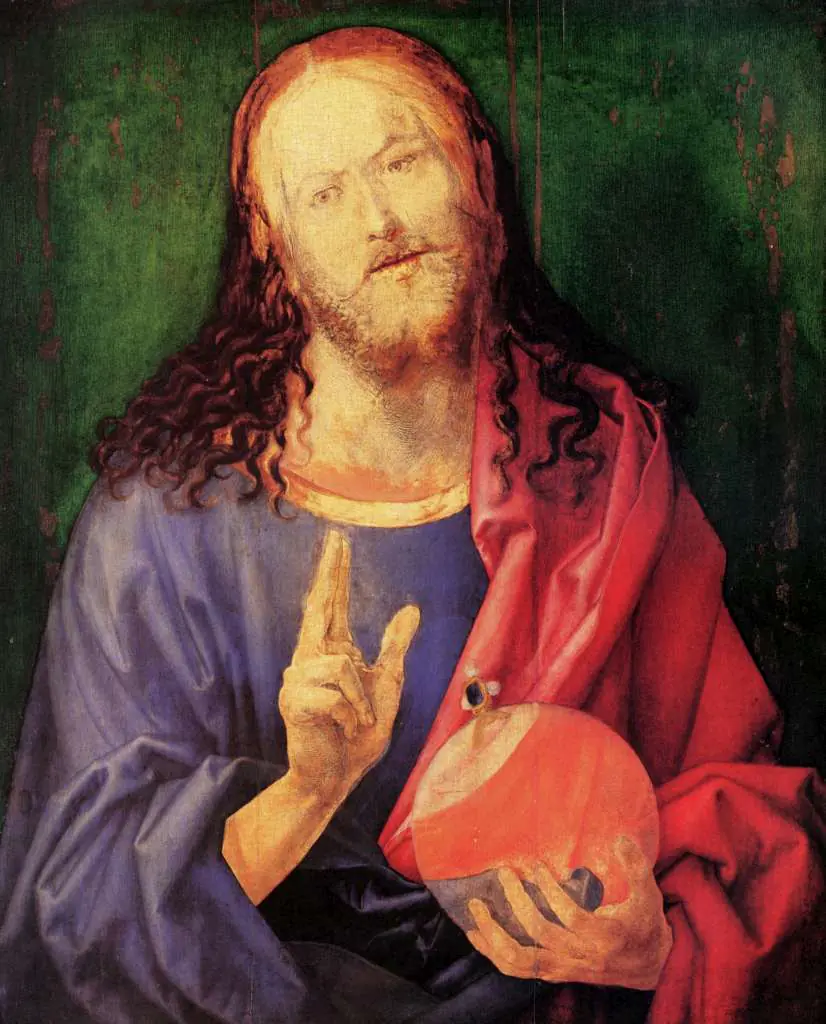 Dürer - Paintings & Drawings: Salvator Mundi