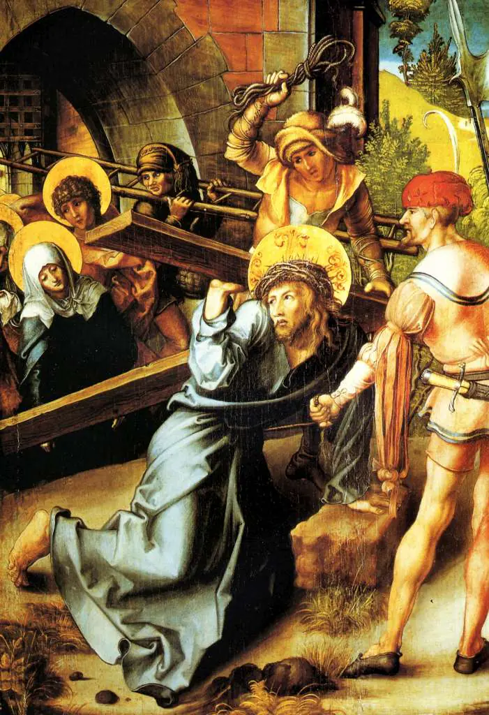 Dürer - Paintings & Drawings: The Crossing Rising Up