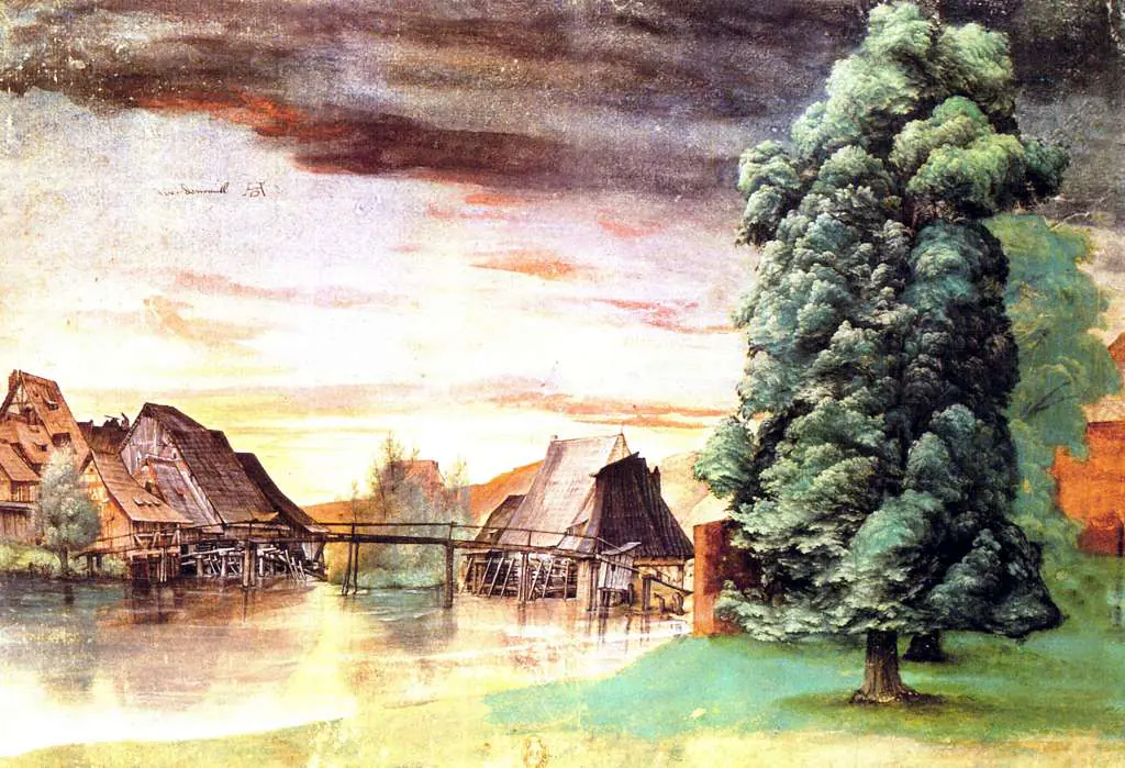 Dürer - Paintings & Drawings: The Pastures Mill