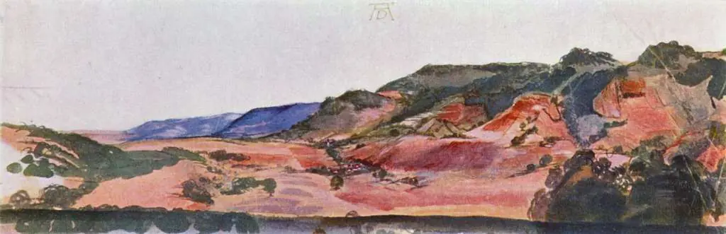 Dürer - Paintings & Drawings: Valley Of Kalckreuth