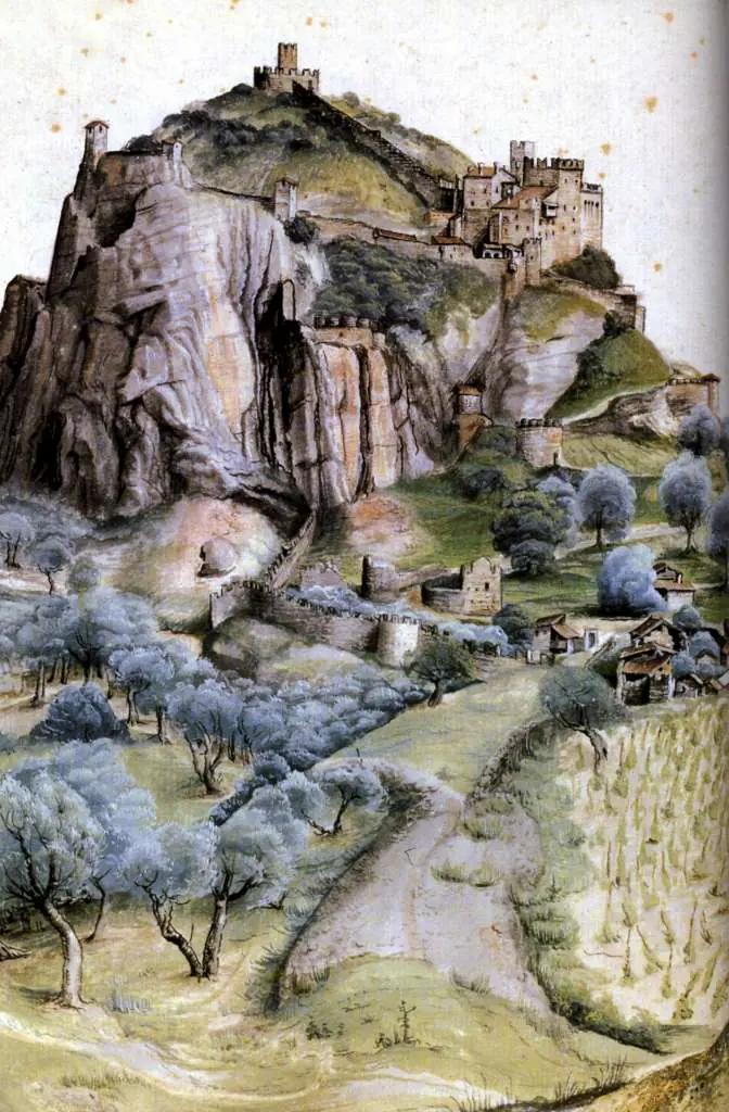 Dürer - Paintings & Drawings: View Of Val D Arco