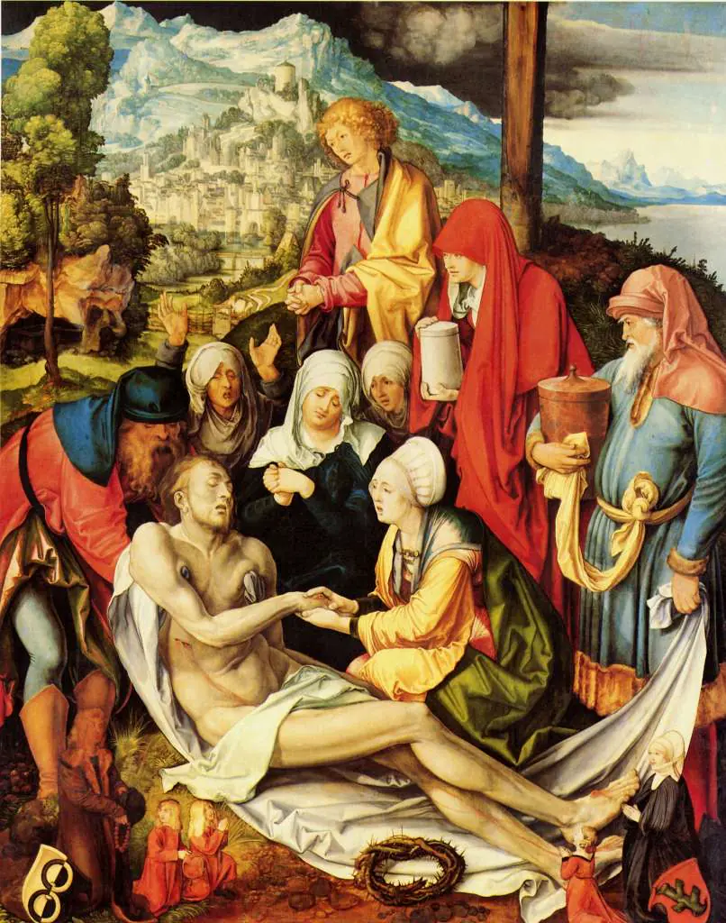 Dürer - Paintings & Drawings: Weeping Of Christ For Albrecht Glimm