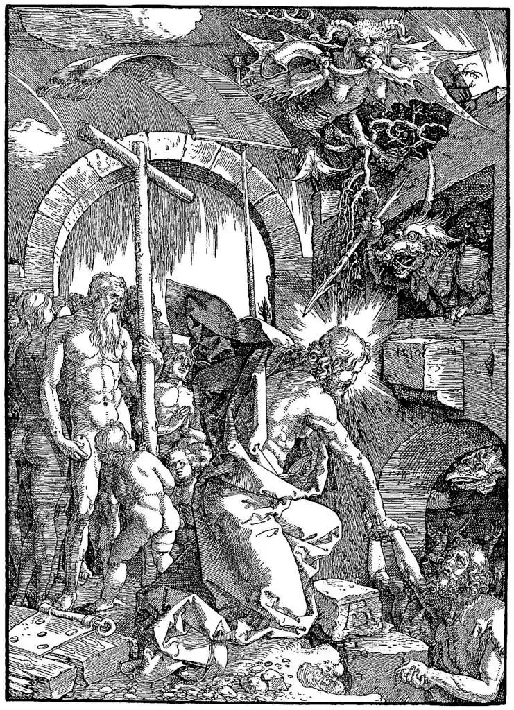 Dürer - Woodblocks &  Etchings: Christ In Limbo1