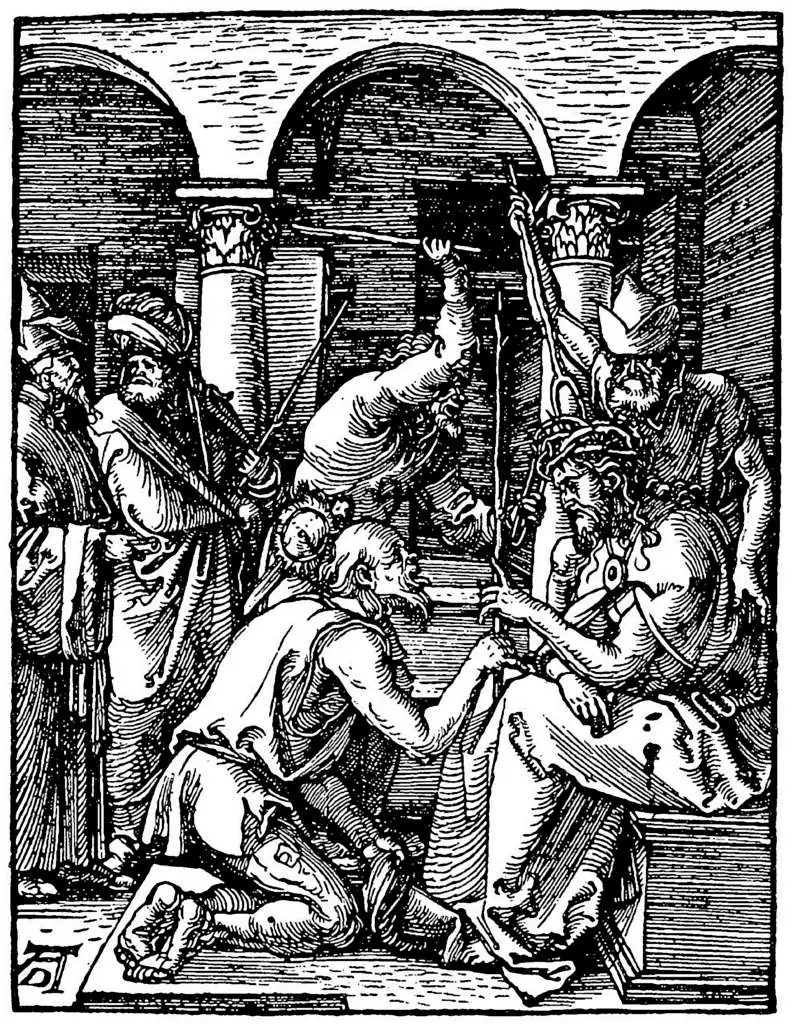 Dürer - Woodblocks &  Etchings: Christ Is Crowned With Thorns