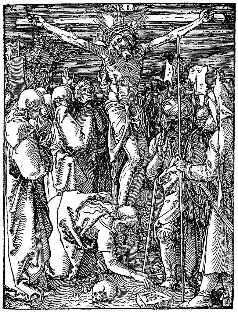 Dürer - Woodblocks &  Etchings: Christ On The Cross1