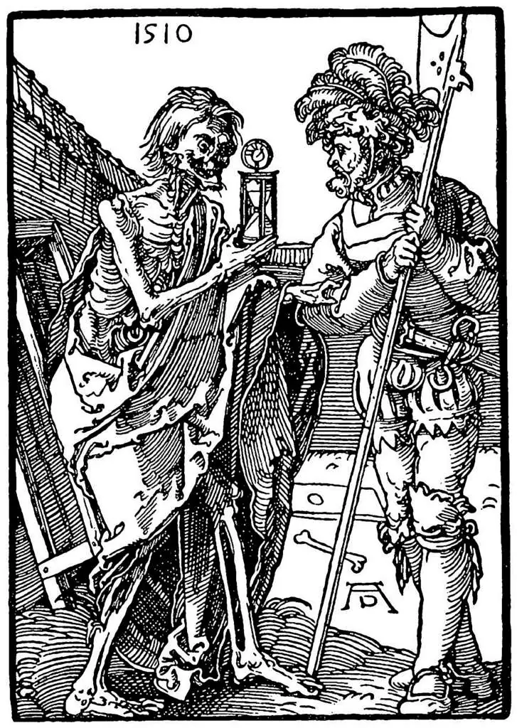 Dürer - Woodblocks &  Etchings: Death And The Landsknecht