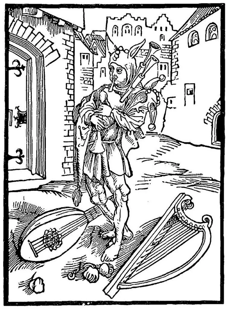 Dürer - Woodblocks &  Etchings: Impatience When Punished