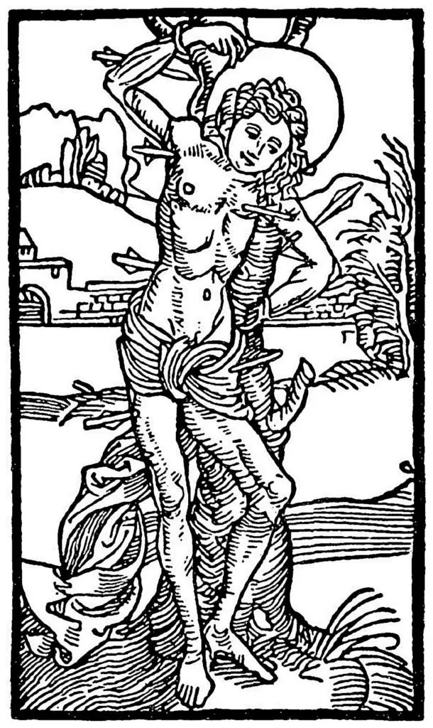 Dürer - Woodblocks &  Etchings: Saint Sebastian