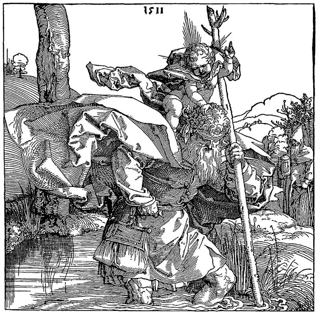 Dürer - Woodblocks &  Etchings: St Christopher