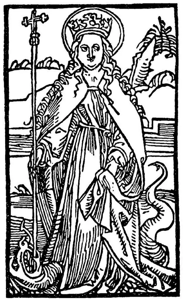 Dürer - Woodblocks &  Etchings: St Margaret1