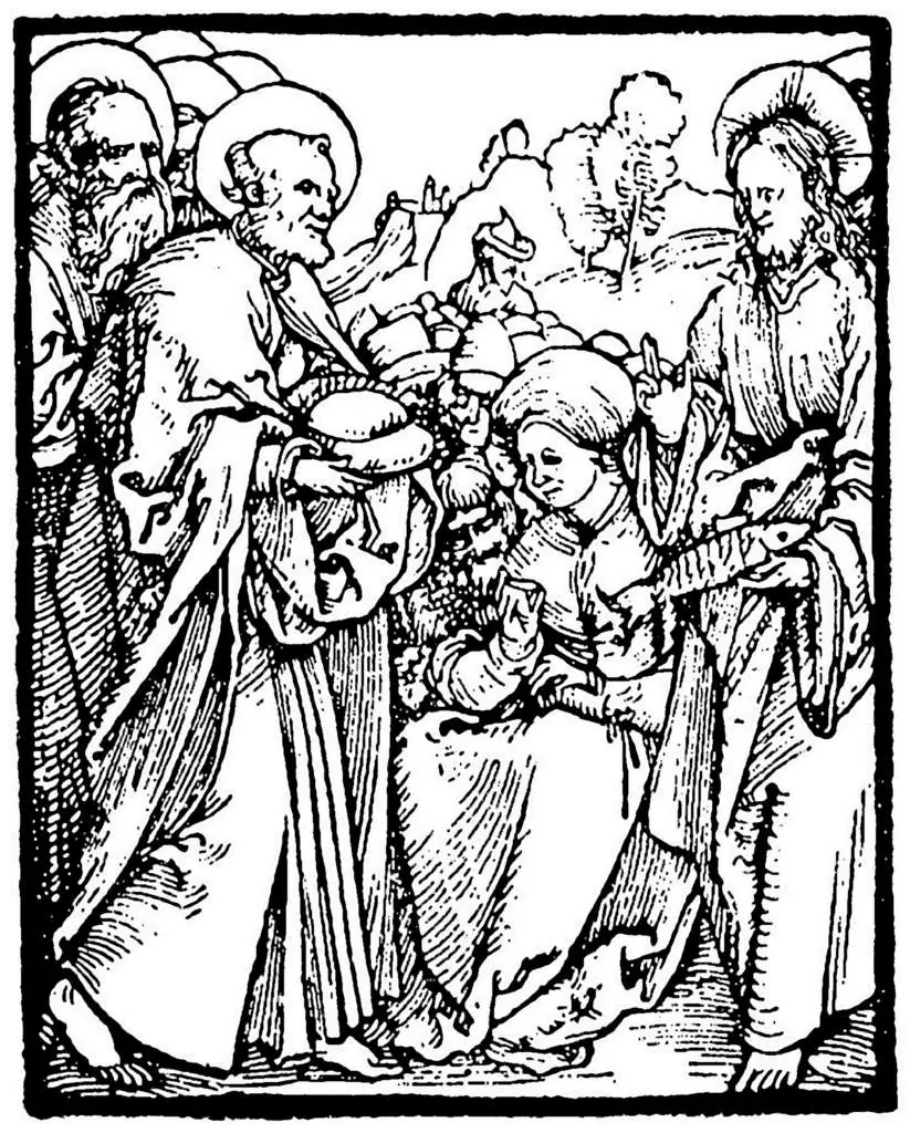 Dürer - Woodblocks &  Etchings: The Feeding Of The Five Thousand