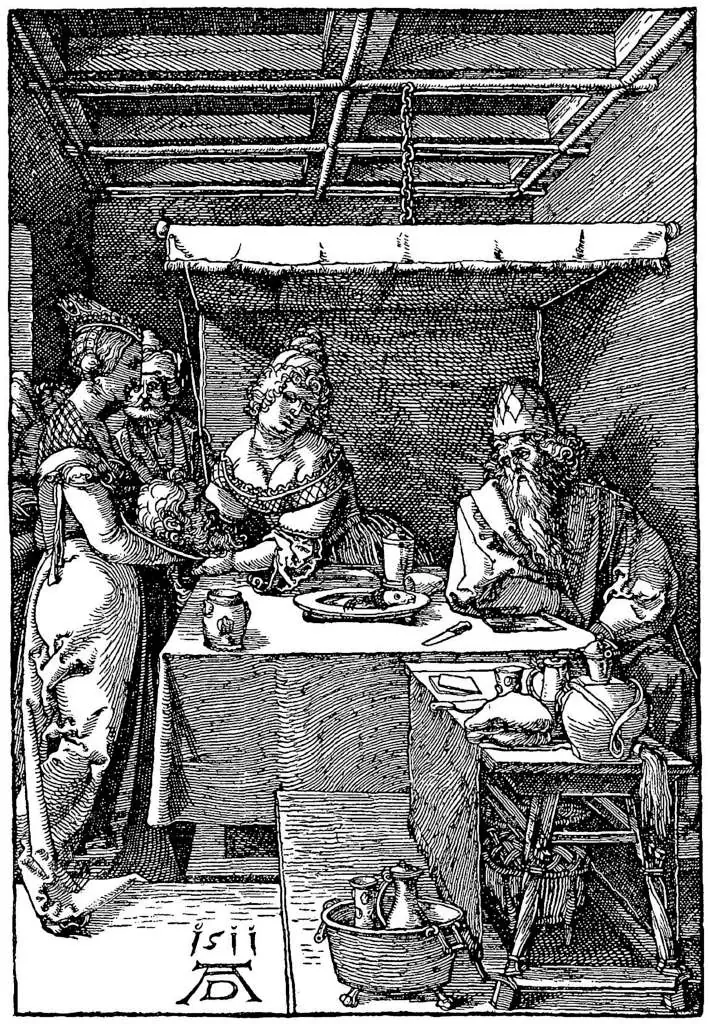Dürer - Woodblocks &  Etchings: The Head Of St John The Baptist