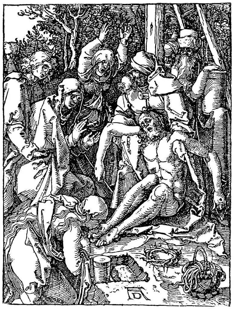 Dürer - Woodblocks &  Etchings: The Lamentation For Christ