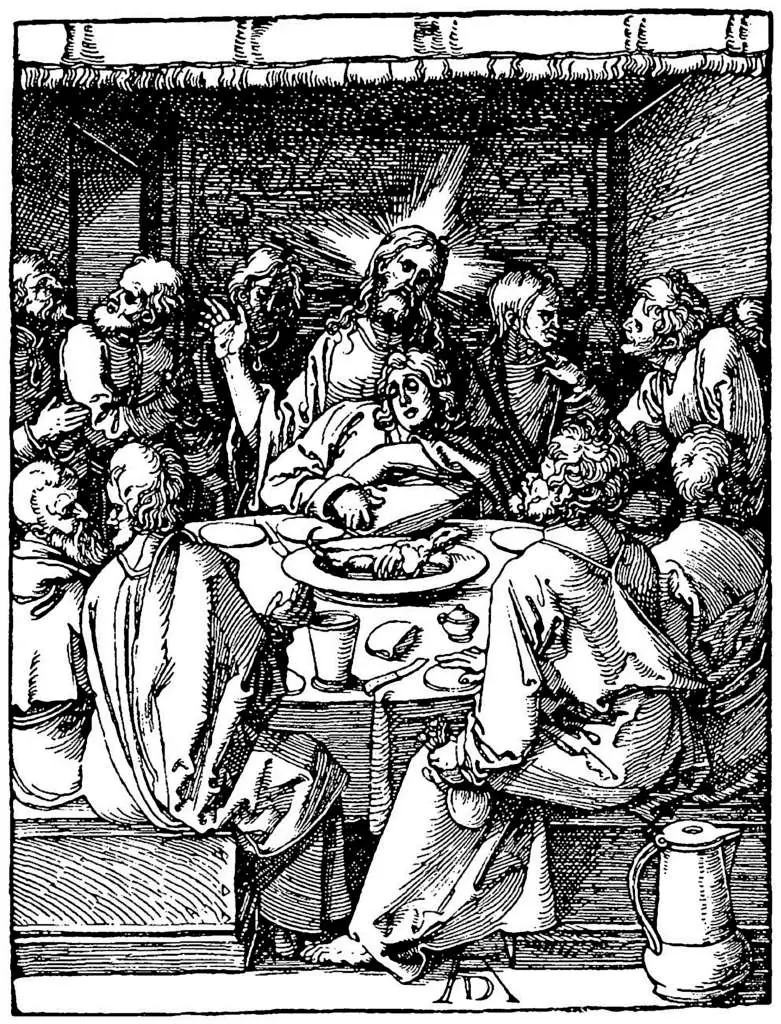 Dürer - Woodblocks &  Etchings: The Last Supper1