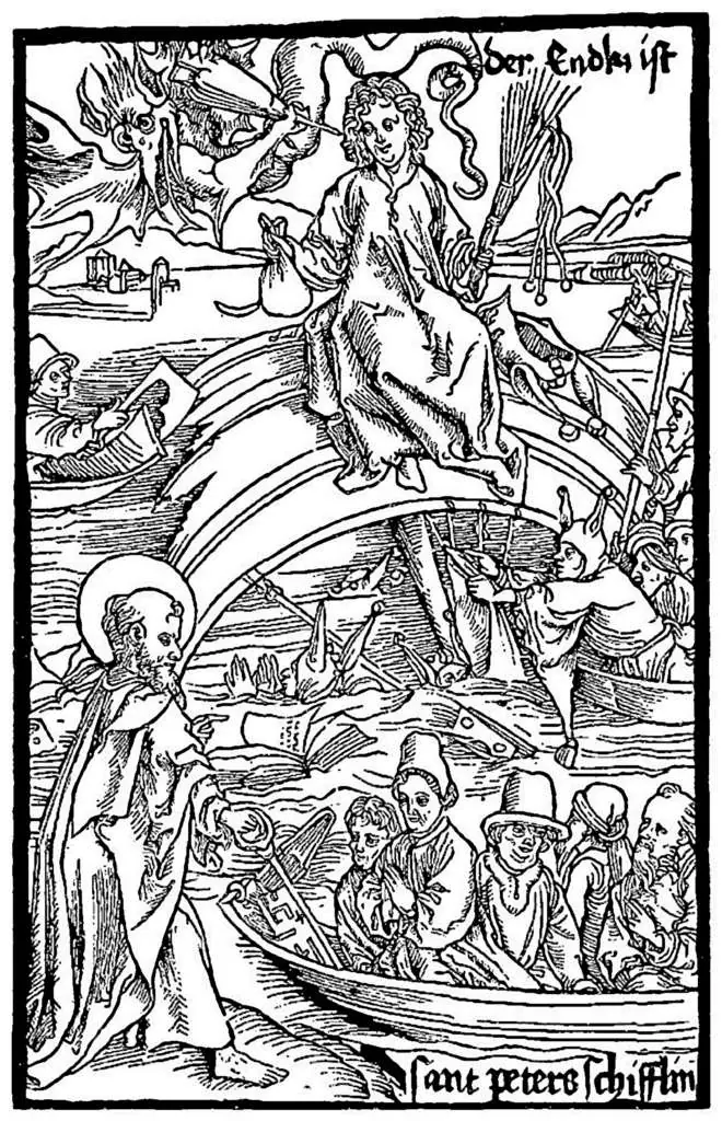Dürer - Woodblocks &  Etchings: The Narrenschiff Of Sebastian Brant End
