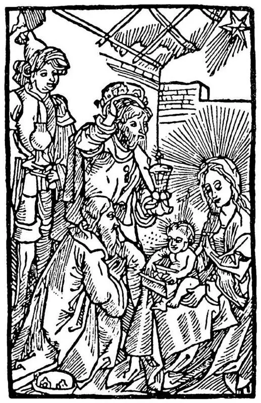 Dürer - Woodblocks &  Etchings: Adoration Of The Magi