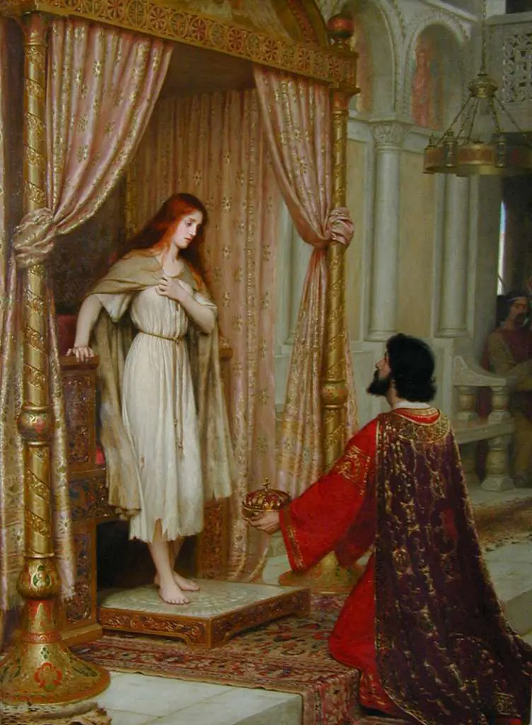 Edmund Blair Leighton: King Copetua And The Beggar Maid