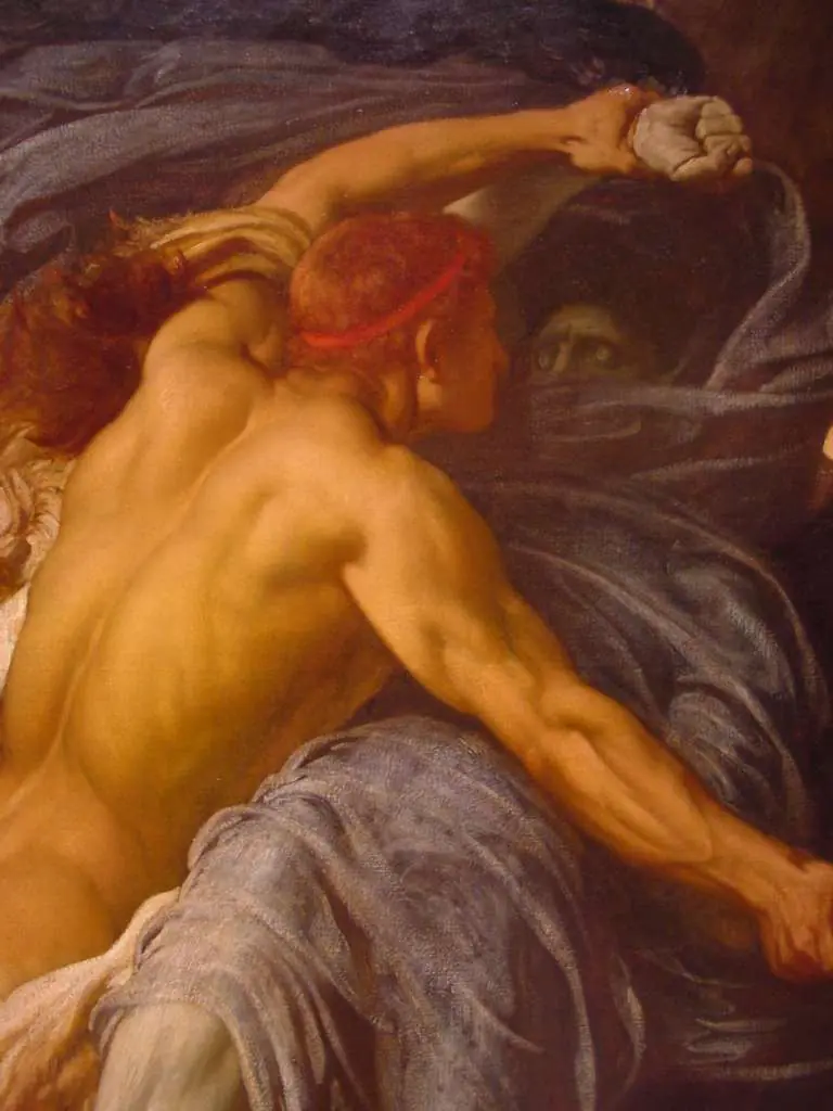 Frederic Lord Leighton: Hercules Wrestling Death For The Body Of Alcestis
