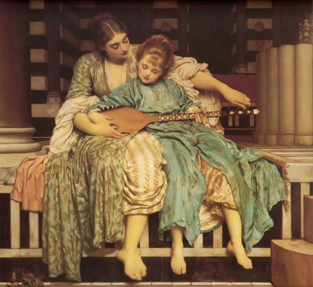 Frederic Lord Leighton: Music Lesson