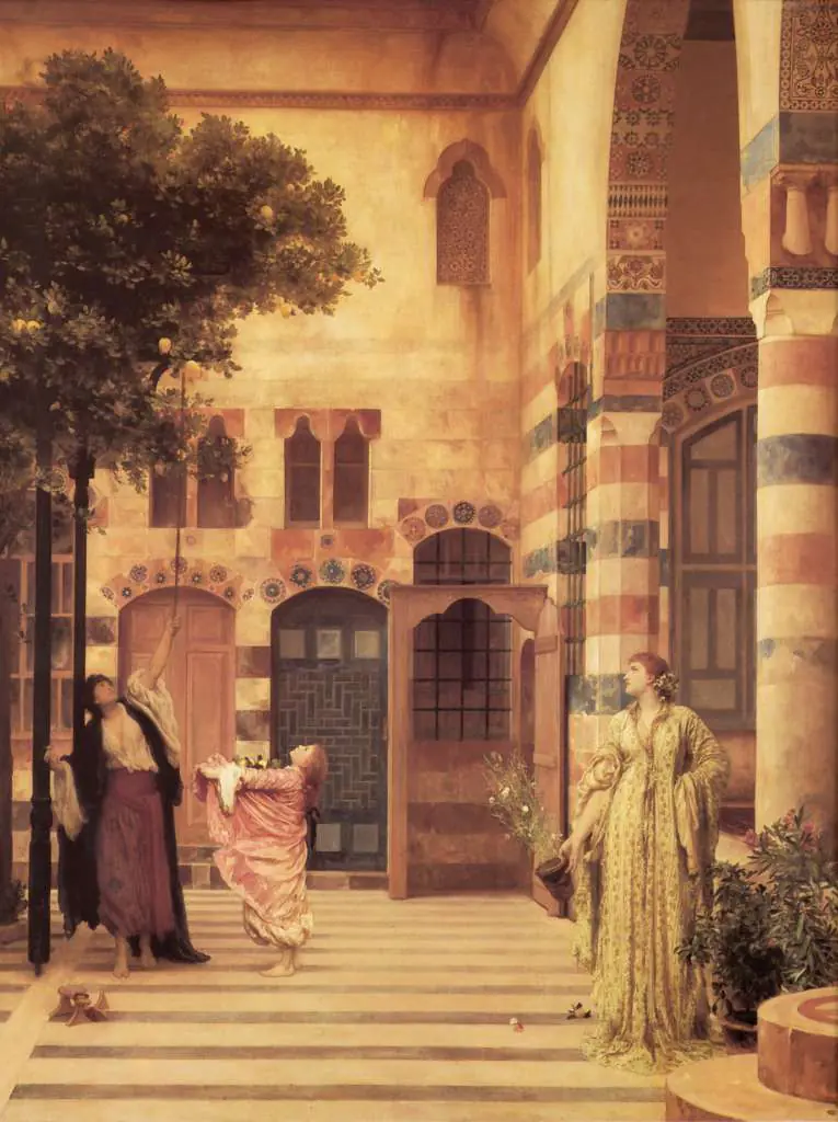Frederic Lord Leighton: Old Damascus Jews Quarter
