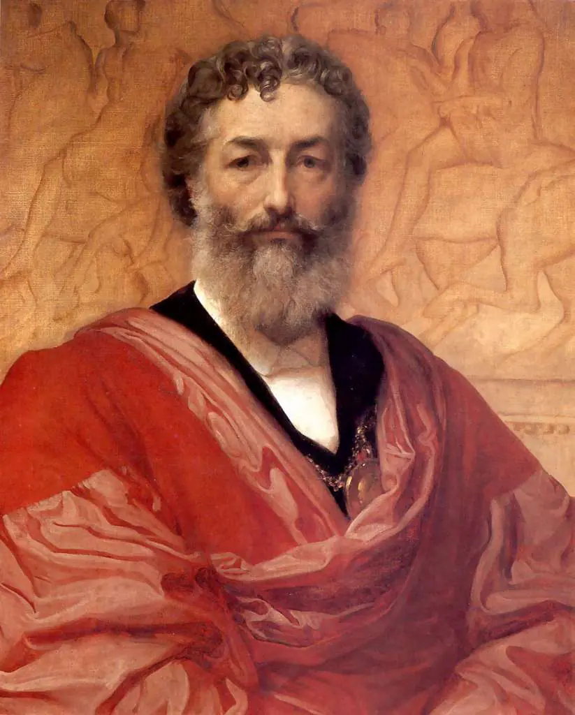 Frederic Lord Leighton: Self Portrait