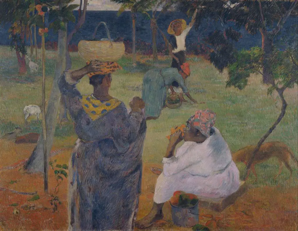 Gauguin: Among The Mangoes At Martinique