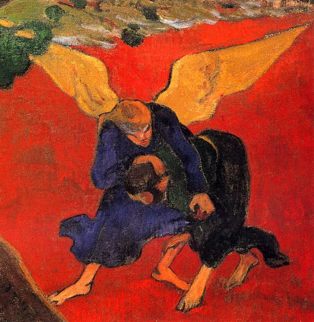 Gauguin: Angels Fighting