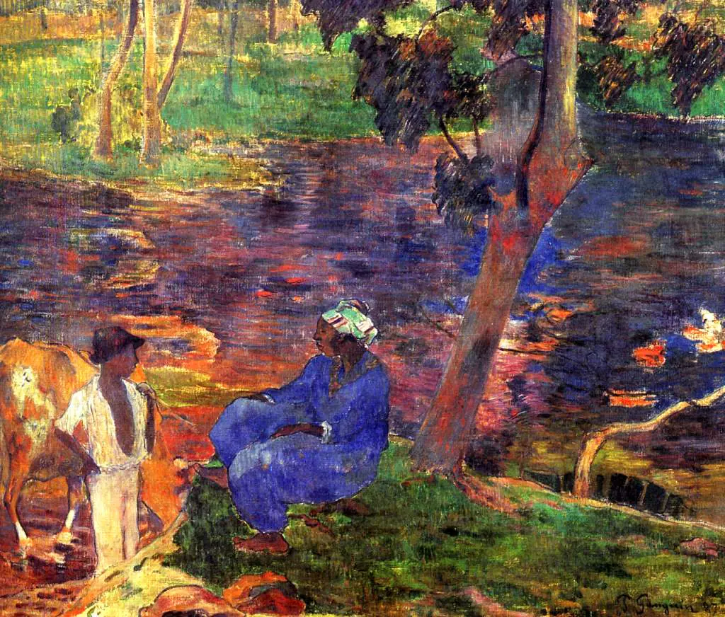 Gauguin: At The Edge Of Pond