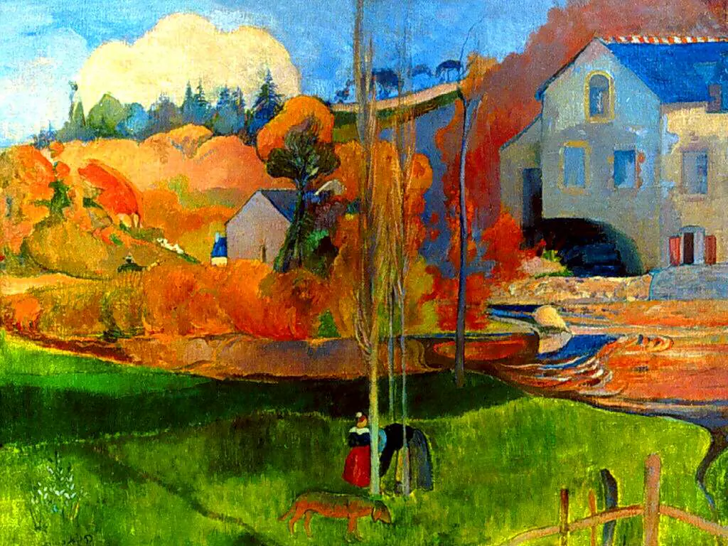 Gauguin: Breton Landscape