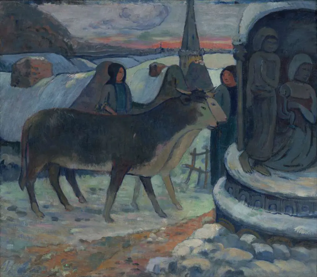 Gauguin: Christmas Night-the Blessing Of The Oxen