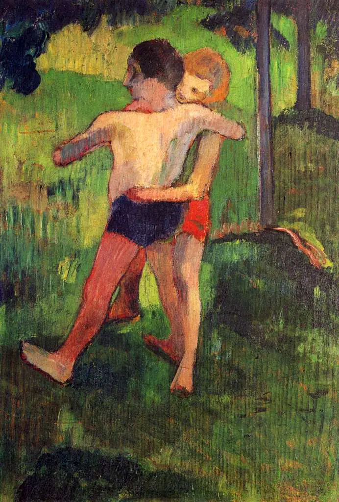 Gauguin: Couple Dancing