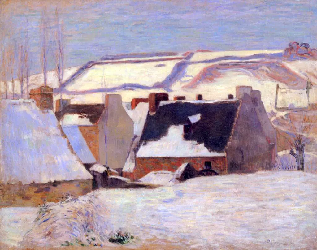 Gauguin: Effect Of The Snow