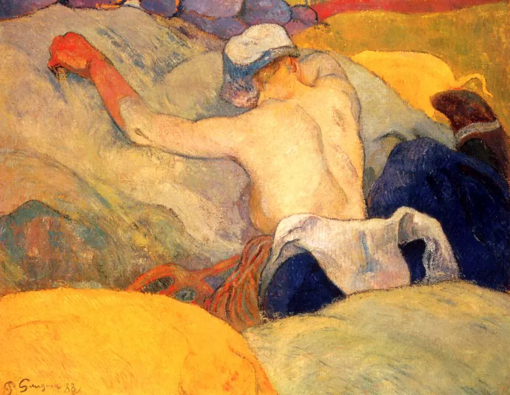 Gauguin: Farmers Working