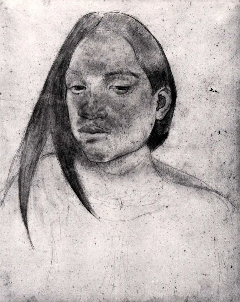 Gauguin: Head Of A Tahitian Girl
