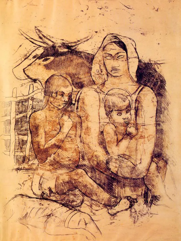 Gauguin: Holy Family