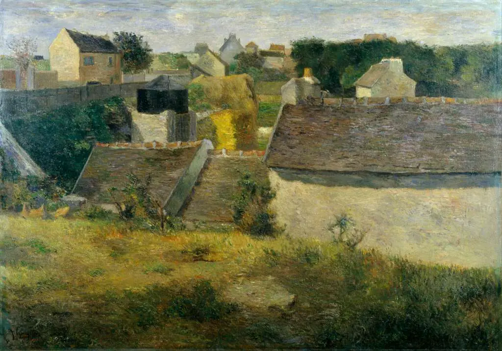 Gauguin: Houses At Vaugirard