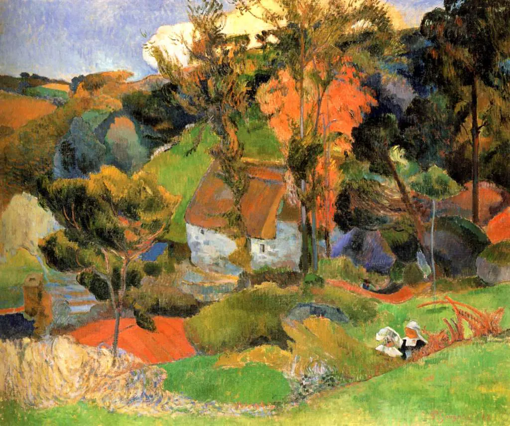 Gauguin: Landscape3