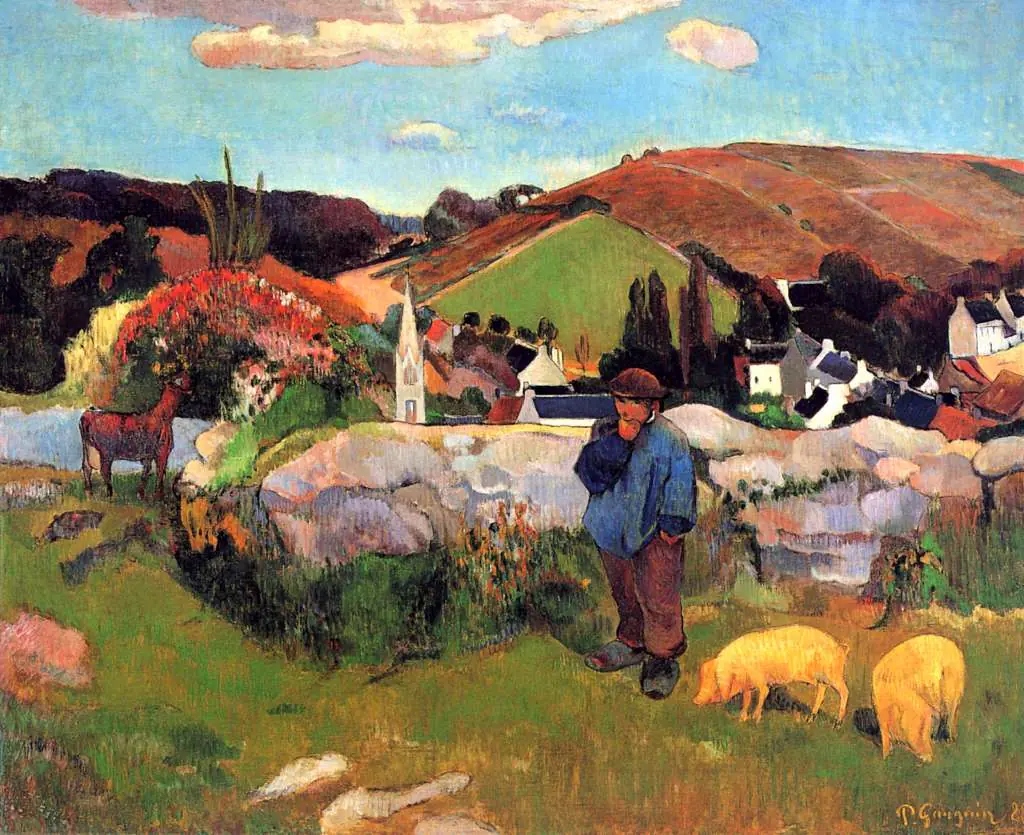 Gauguin: Landscape4