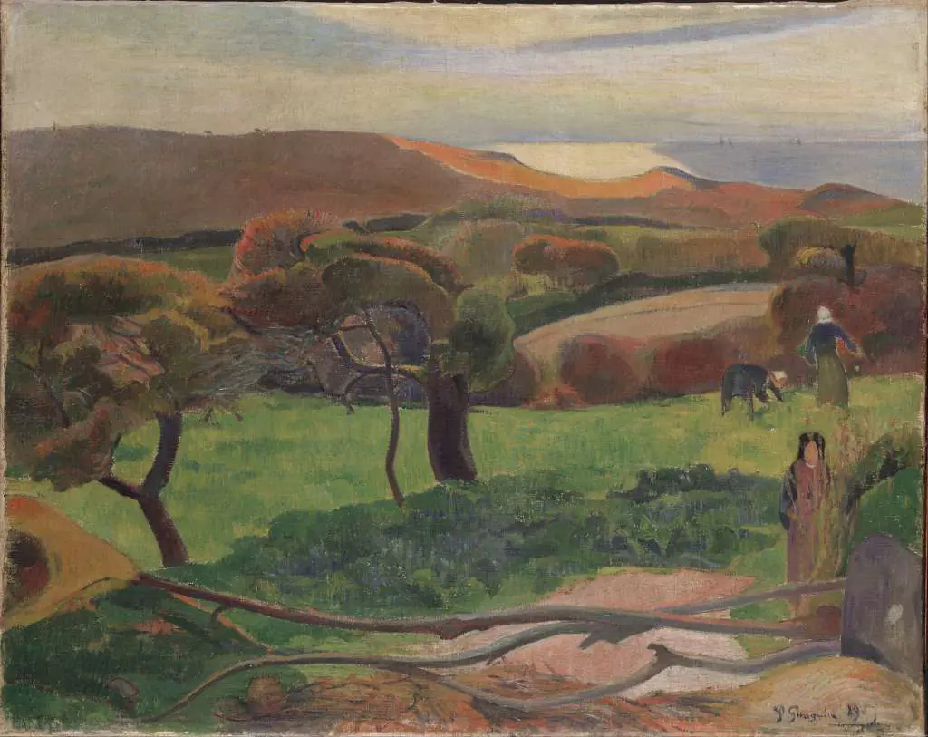 Gauguin: Landscape From Bretagne