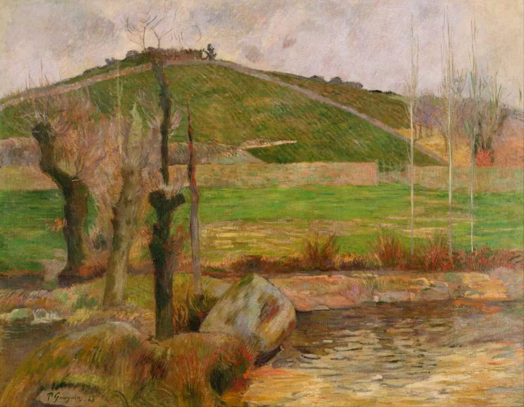Gauguin: Landscape Near Pont-aven