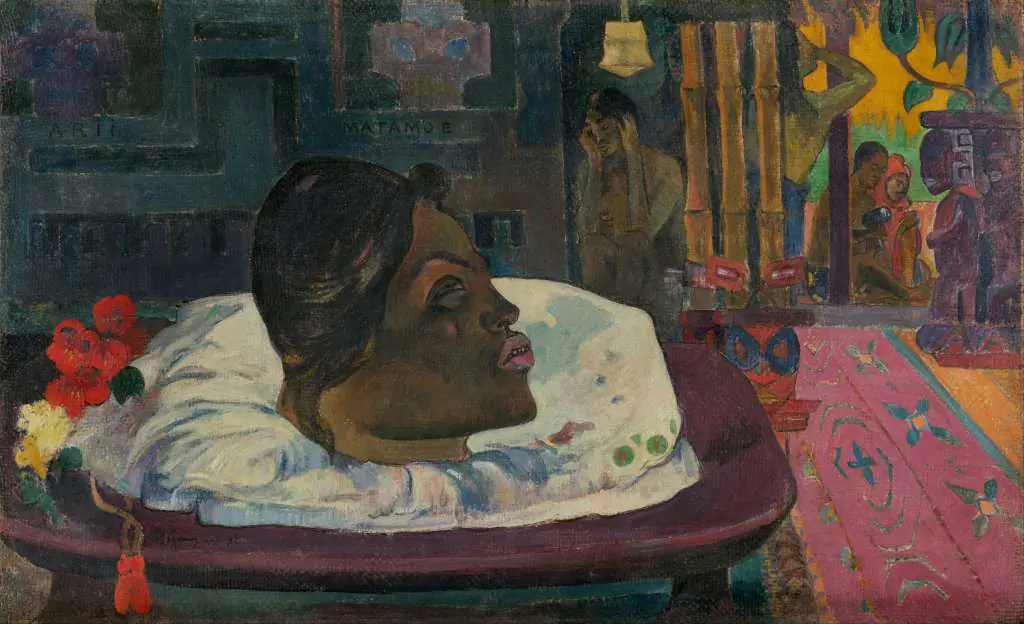 Gauguin: Paul Gauguin -french - Arii Matamoe -the Royal End