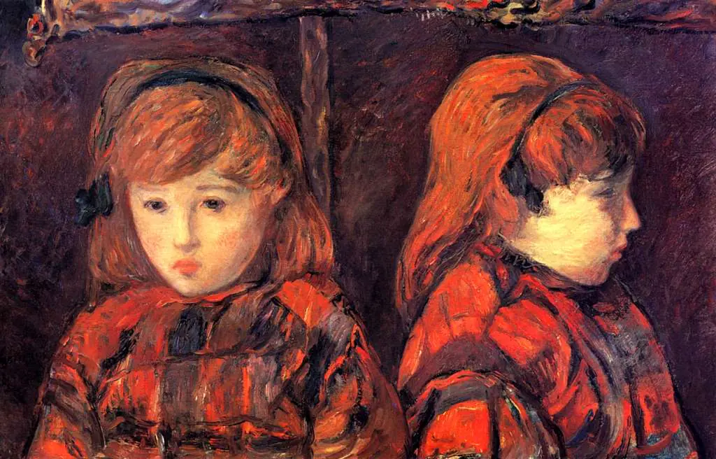 Gauguin: Portrait Of Two Girls