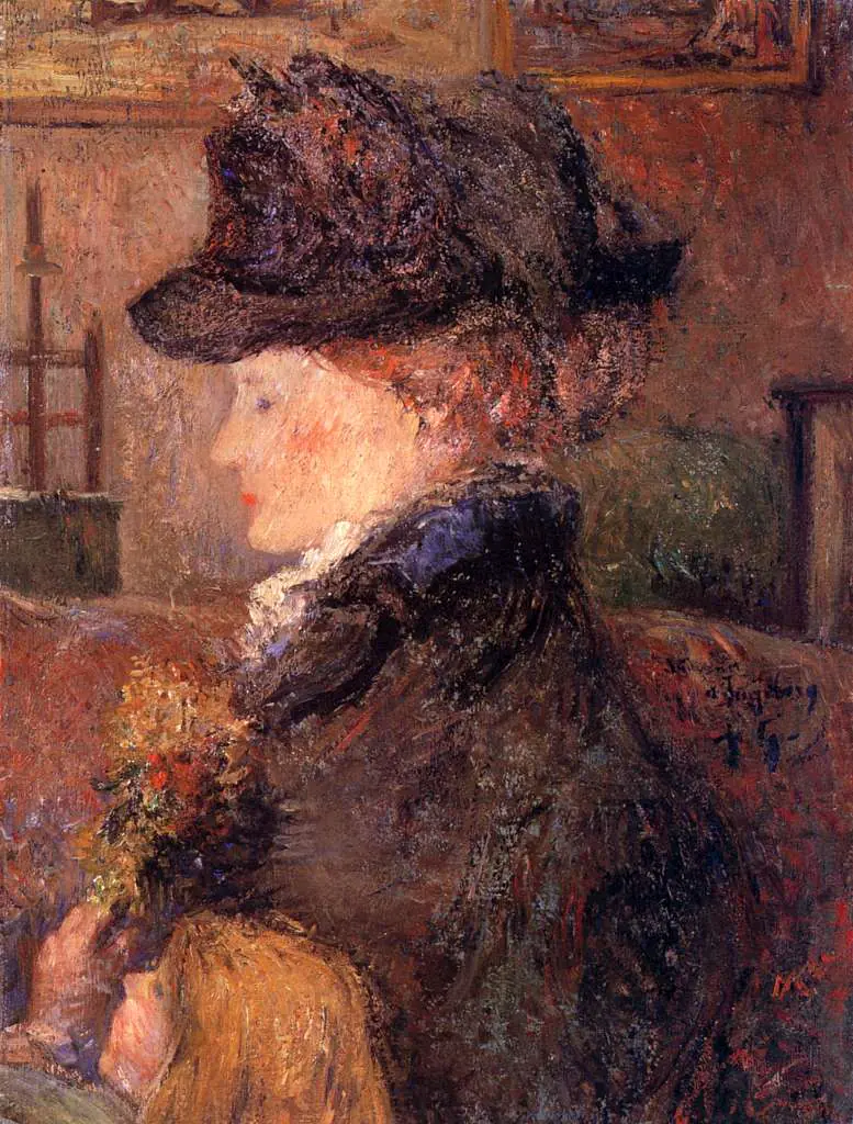 Gauguin: Portriat Of Woman With Child