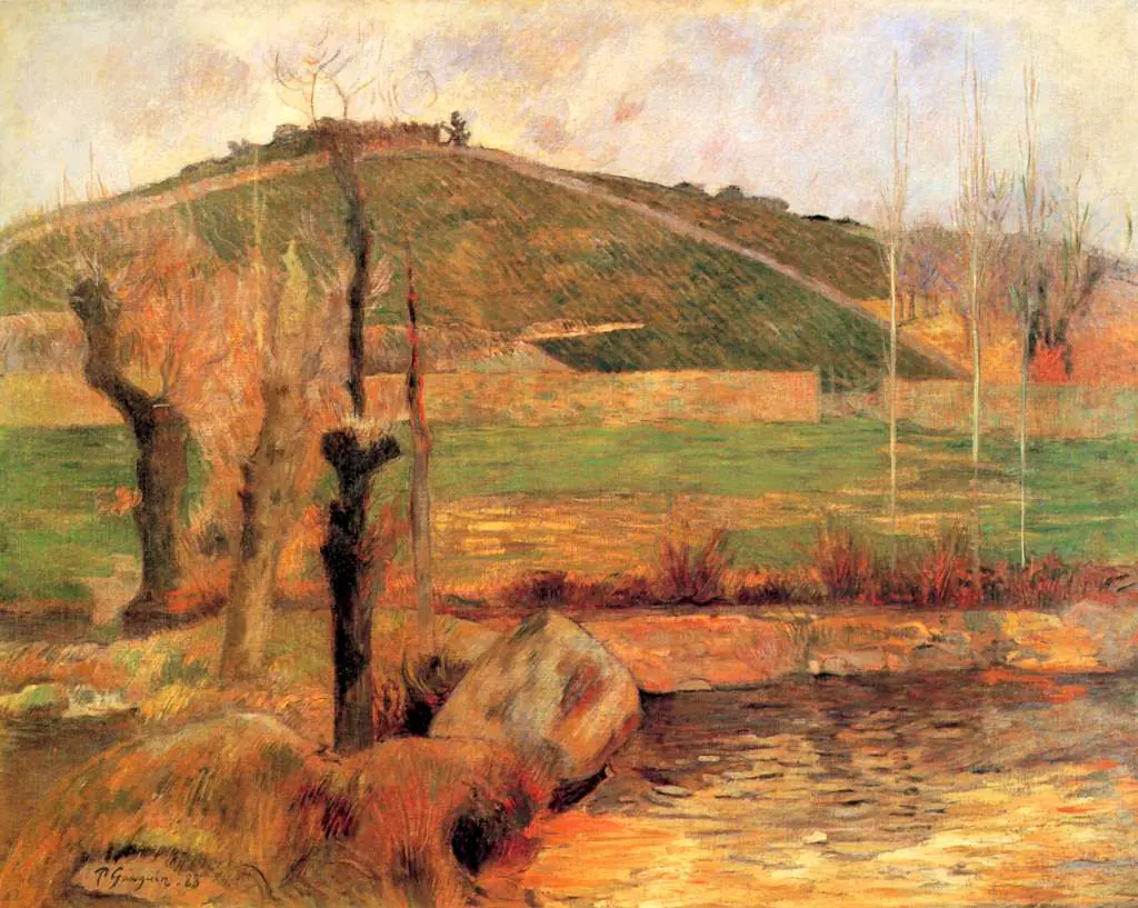 Gauguin: Sight Of The Hill Saint Daisy Around Bridge Swallow Hole