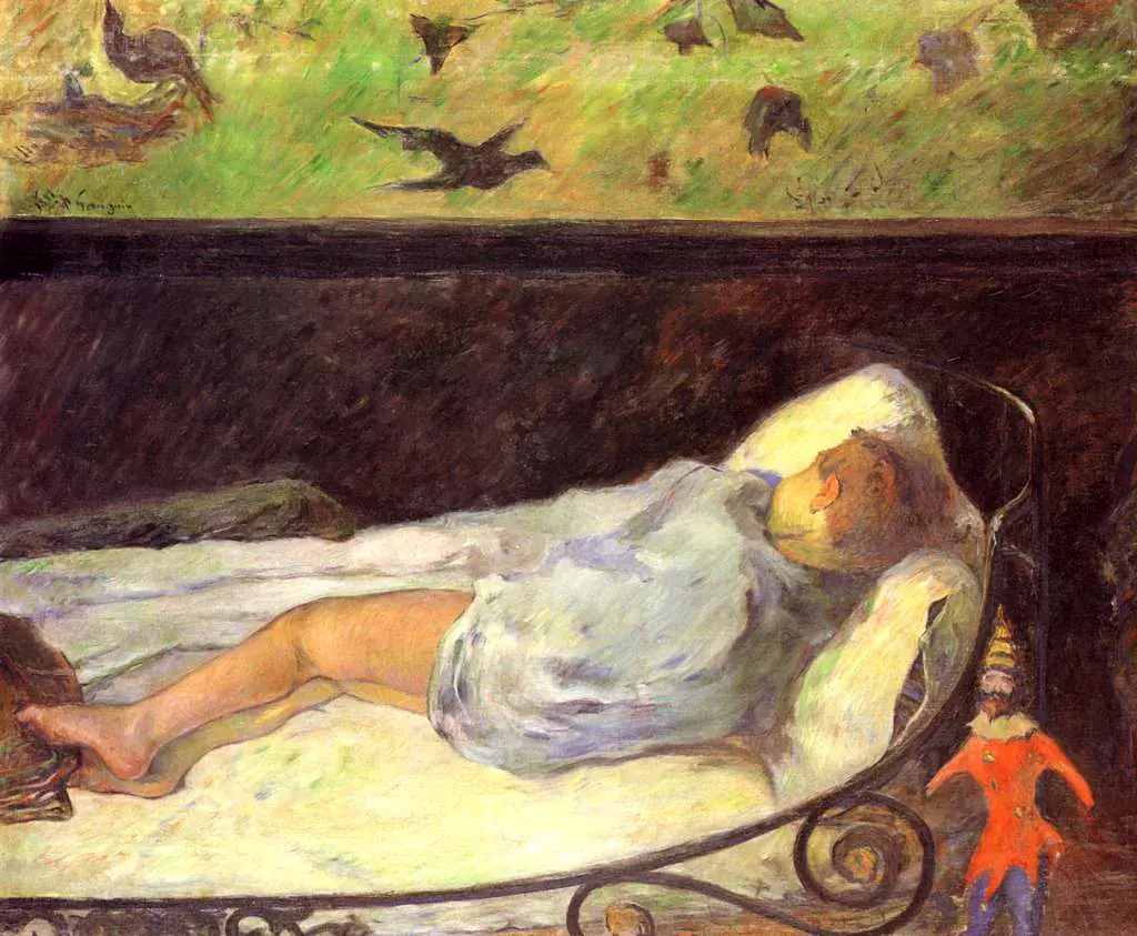 Gauguin: Sleeping Child
