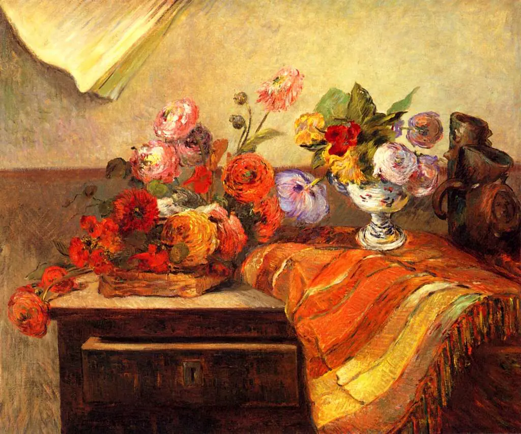 Gauguin: Still Life Flowers