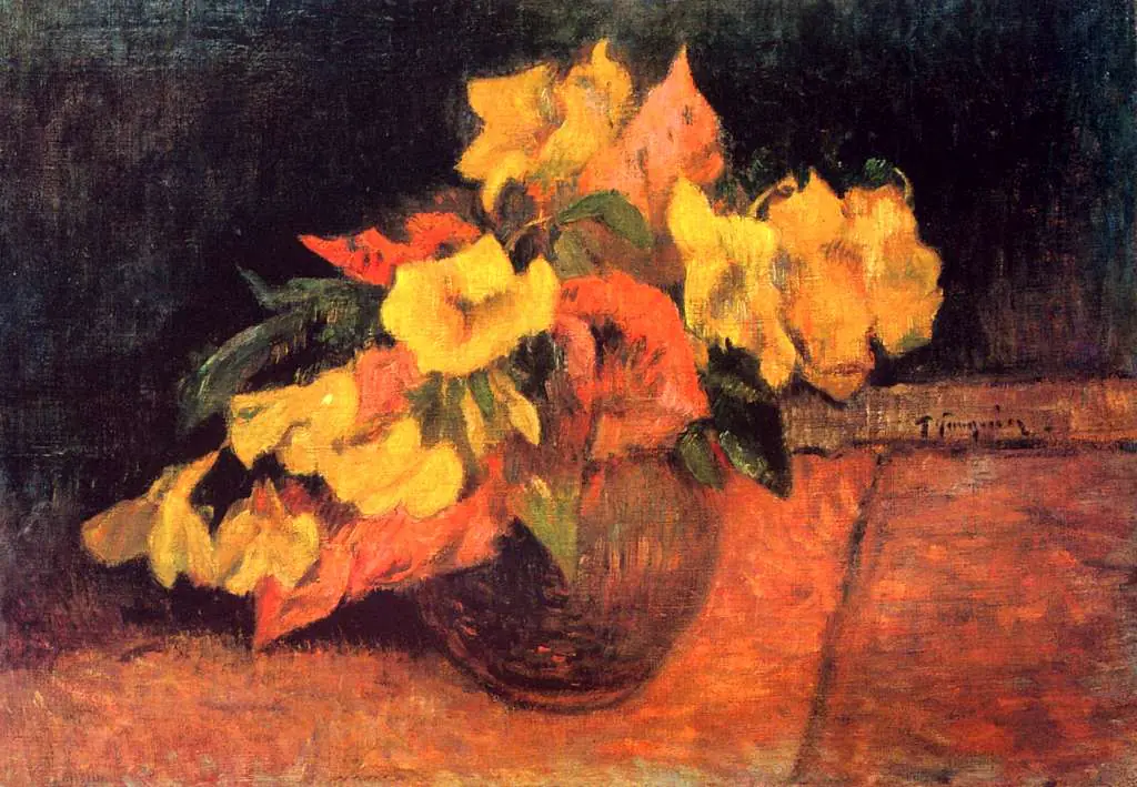 Gauguin: Still Life Flowers4