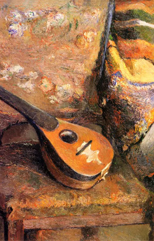 Gauguin: Still Life Guitar