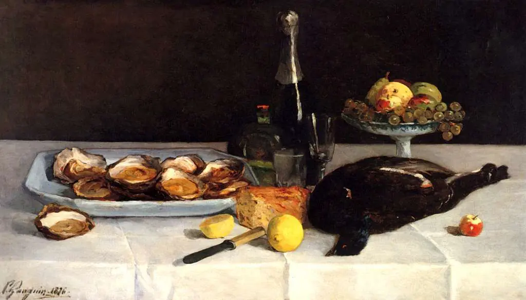 Gauguin: Still Life Oysters